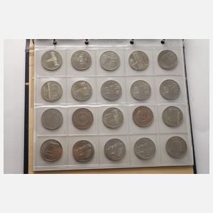 Sammlung DDR Gedenkmünzen