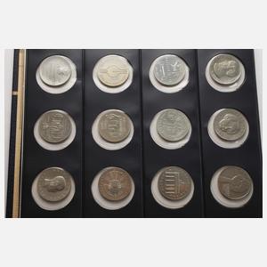 Sammlung DDR Gedenkmünzen