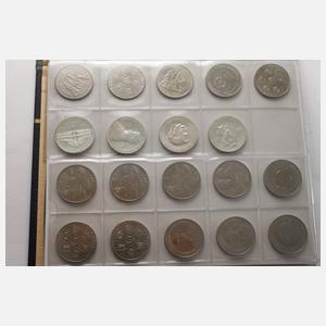 Sammlung DDR Gedenkmünzen
