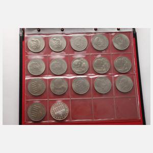 Sammlung DDR Gedenkmünzen