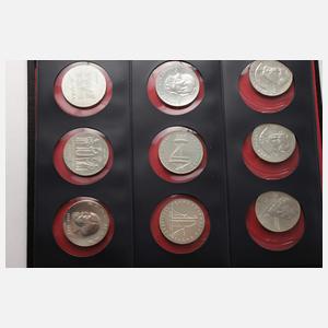 Sammlung DDR Gedenkmünzen