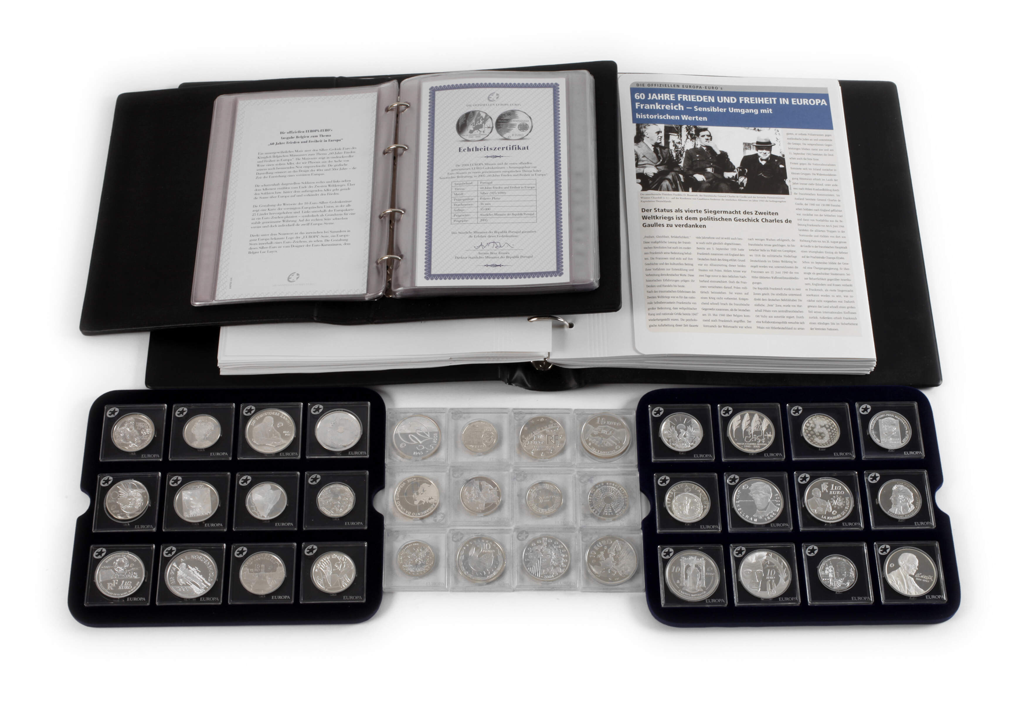 Konvolut Silbermünzen Europa