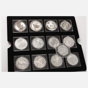 Konvolut Silberunzen