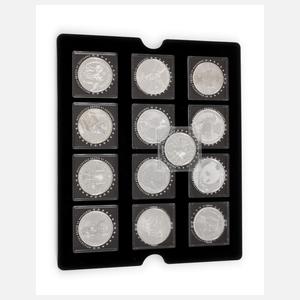 Konvolut Silberunzen