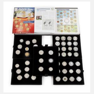 Sammlung Silbermünzen WM 2006