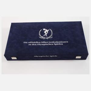 Konvolut Silbermünzen Olympiade Athen 2004