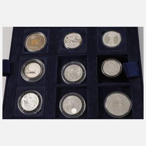 Konvolut Silbereuros