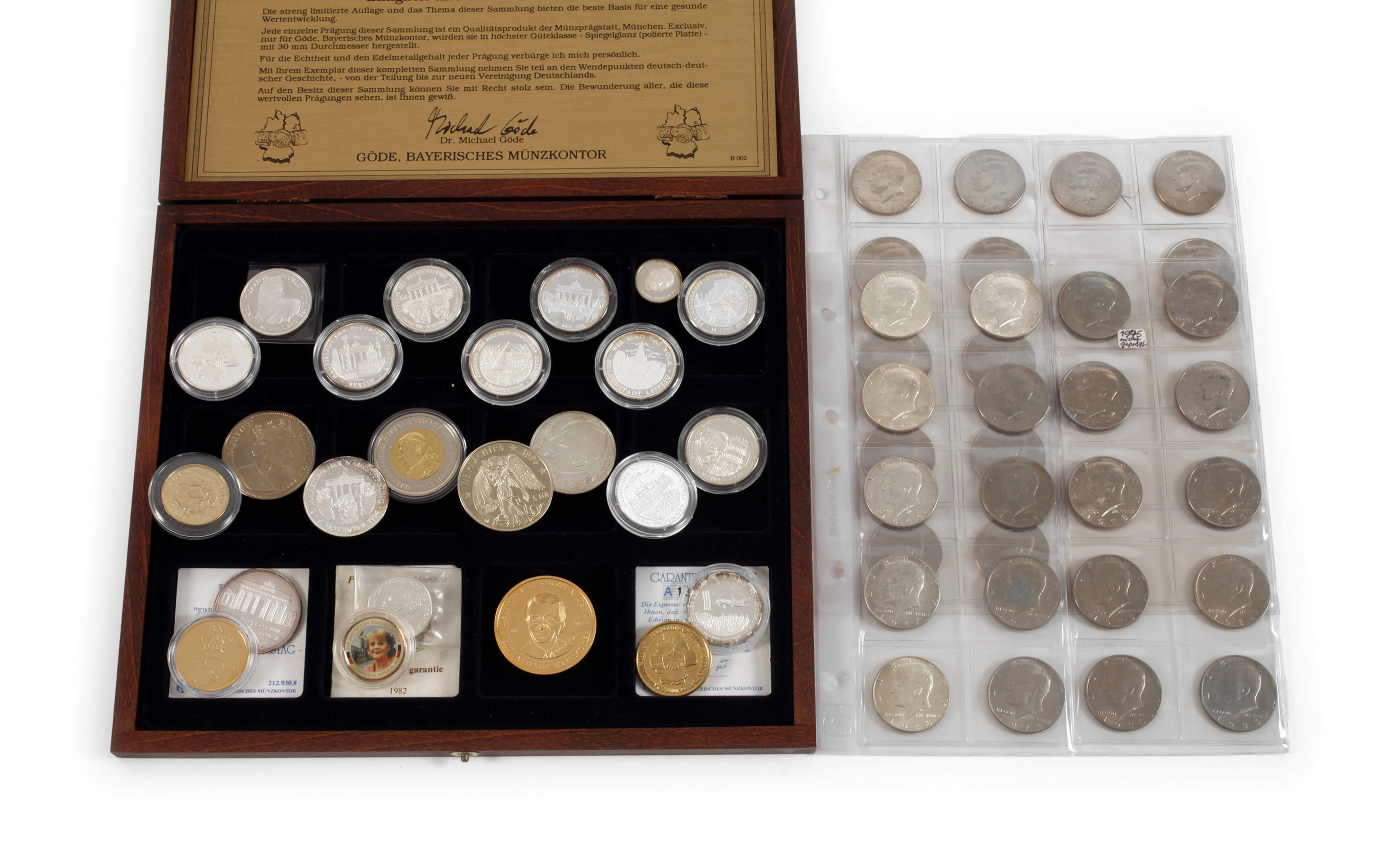 Konvolut Silbermedaillen