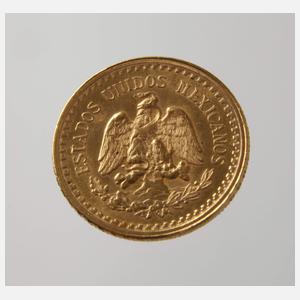 2 1/2 Pesos Gold, Mexiko