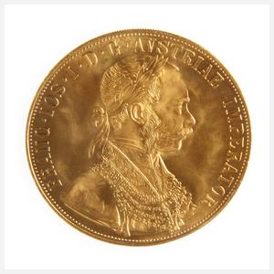 4 Dukaten Gold, Österreich/Ungarn