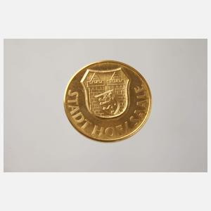 Goldmedaille Stadt Hof