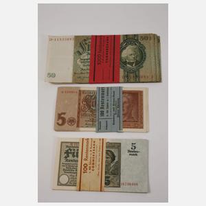 Konvolut alte Geldscheine
