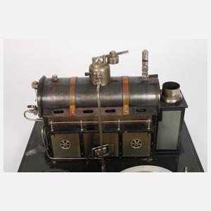 Märklin große Dampfmaschine mit Transportkiste