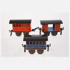 Märklin frühe Zugpackung