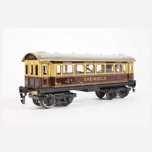 Märklin Mitropa-Speisewagen und Rheingoldwagen