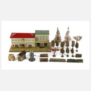 Konvolut Eisenbahnzubehör