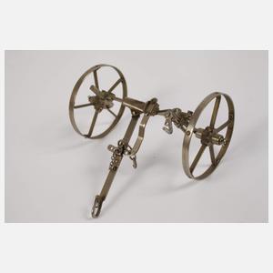 Vier landwirtschaftliche Modelle