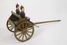 Großes Pferdegespann mit Protze und Kanone