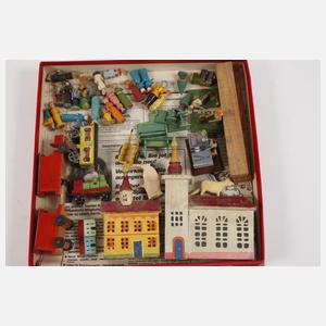 Sammlung Miniatur-Spielzeug Erzgebirge