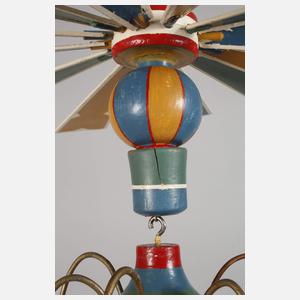 Deckenspinne mit Flügelrad Erzgebirge