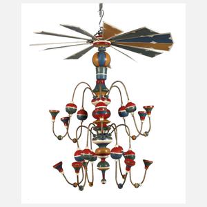 Deckenspinne mit Flügelrad Erzgebirge