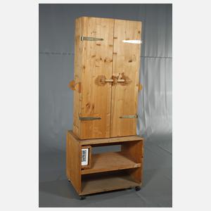 Übergroßes Buckelbergwerk Erzgebirge