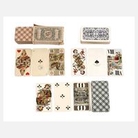 Drei Tarock Spielkarten-Sätze111