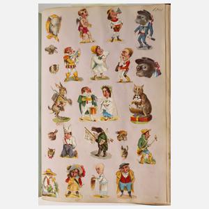 Drei Glanzbilder-Sammelalben England