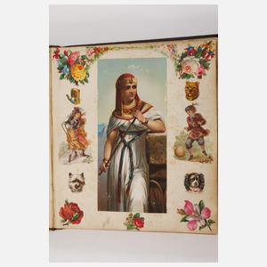 Drei Glanzbilder-Sammelalben England