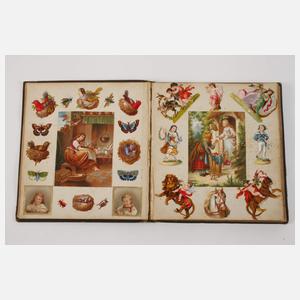 Drei Glanzbilder-Sammelalben England