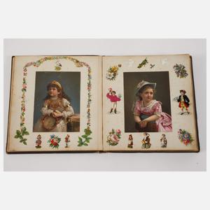 Drei Glanzbilder-Sammelalben England