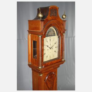 George III. Standuhr mit Schiffsmotiv