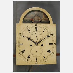 George III. Standuhr mit Schiffsmotiv