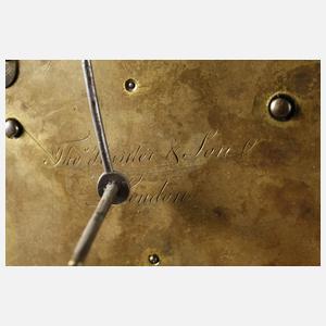 George III. Standuhr mit Schiffsmotiv