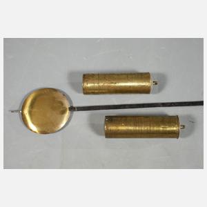 George III. Standuhr mit Schiffsmotiv