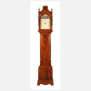 George III. Standuhr mit Schiffsmotiv