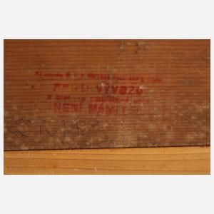 Wiener Rahmenuhr G. J. Bauer