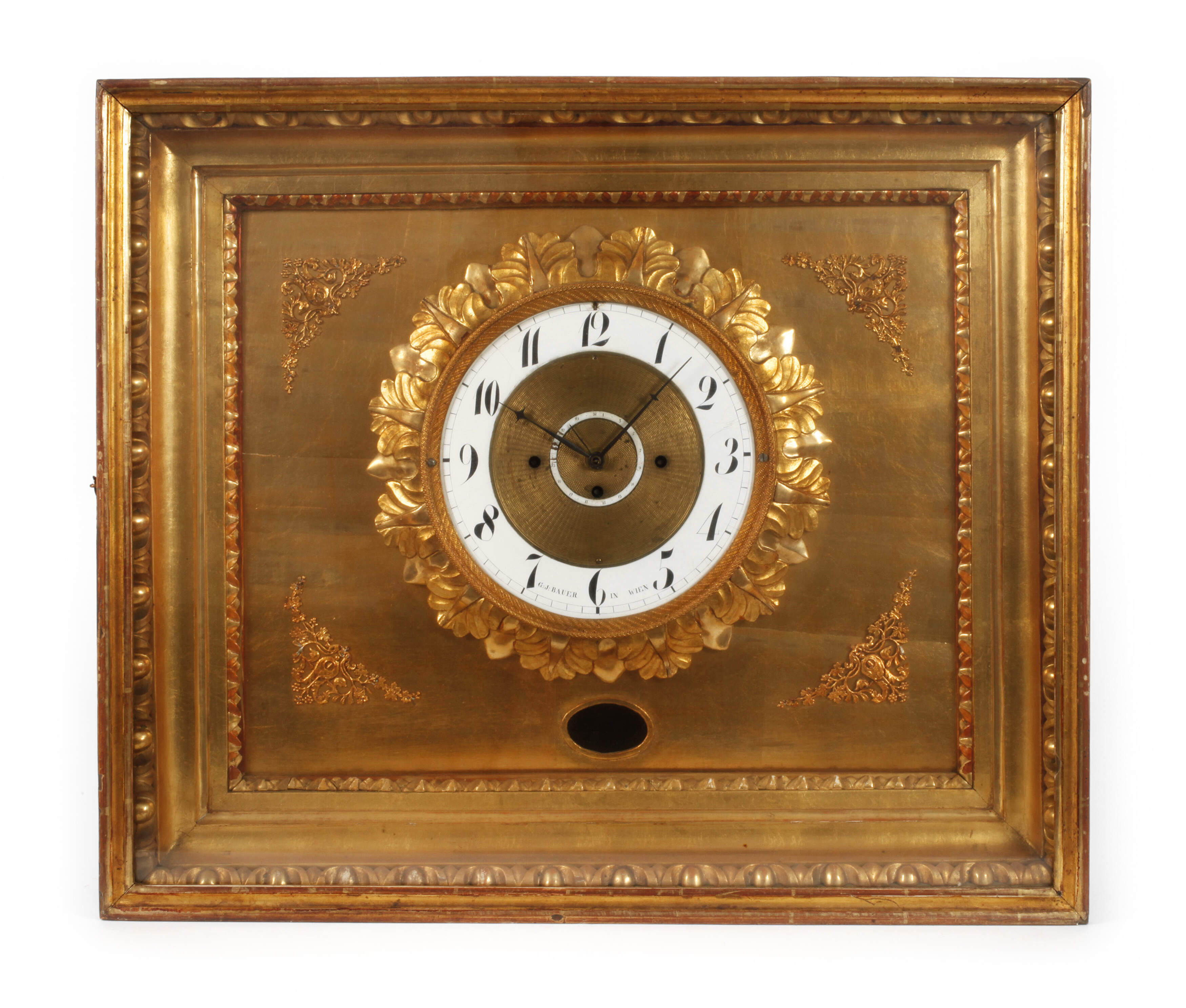 Wiener Rahmenuhr G. J. Bauer