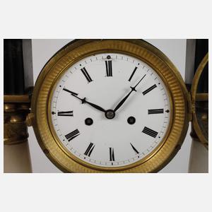 Säulenuhr Biedermeier