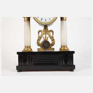 Säulenuhr Biedermeier