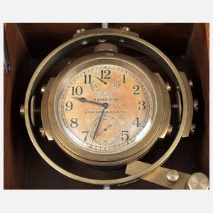 Kleiner Marinechronometer Hamilton Watch Co.
