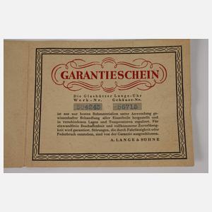 Goldsavonnette A. Lange & Söhne Glashütte