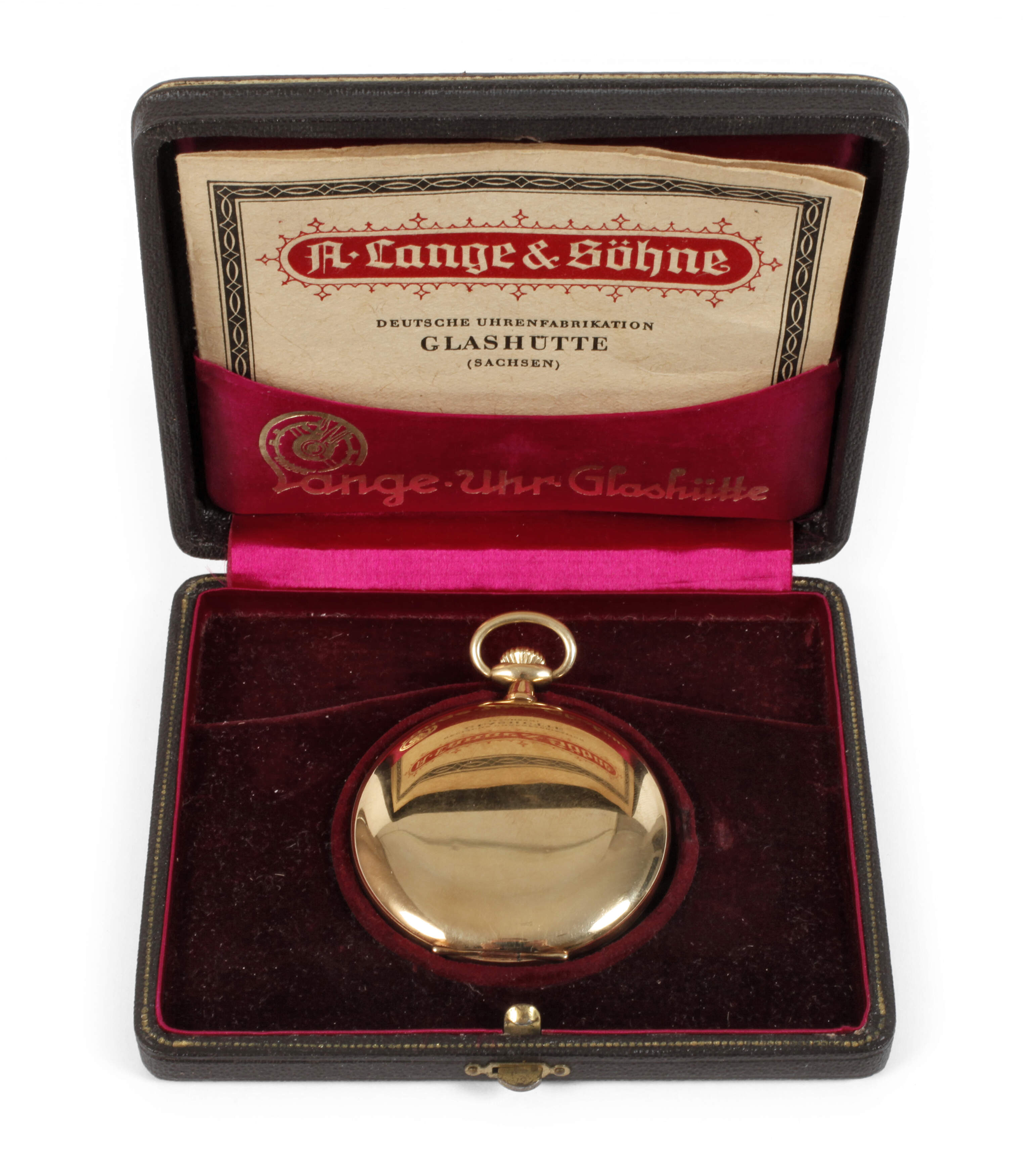 Goldsavonnette A. Lange & Söhne Glashütte