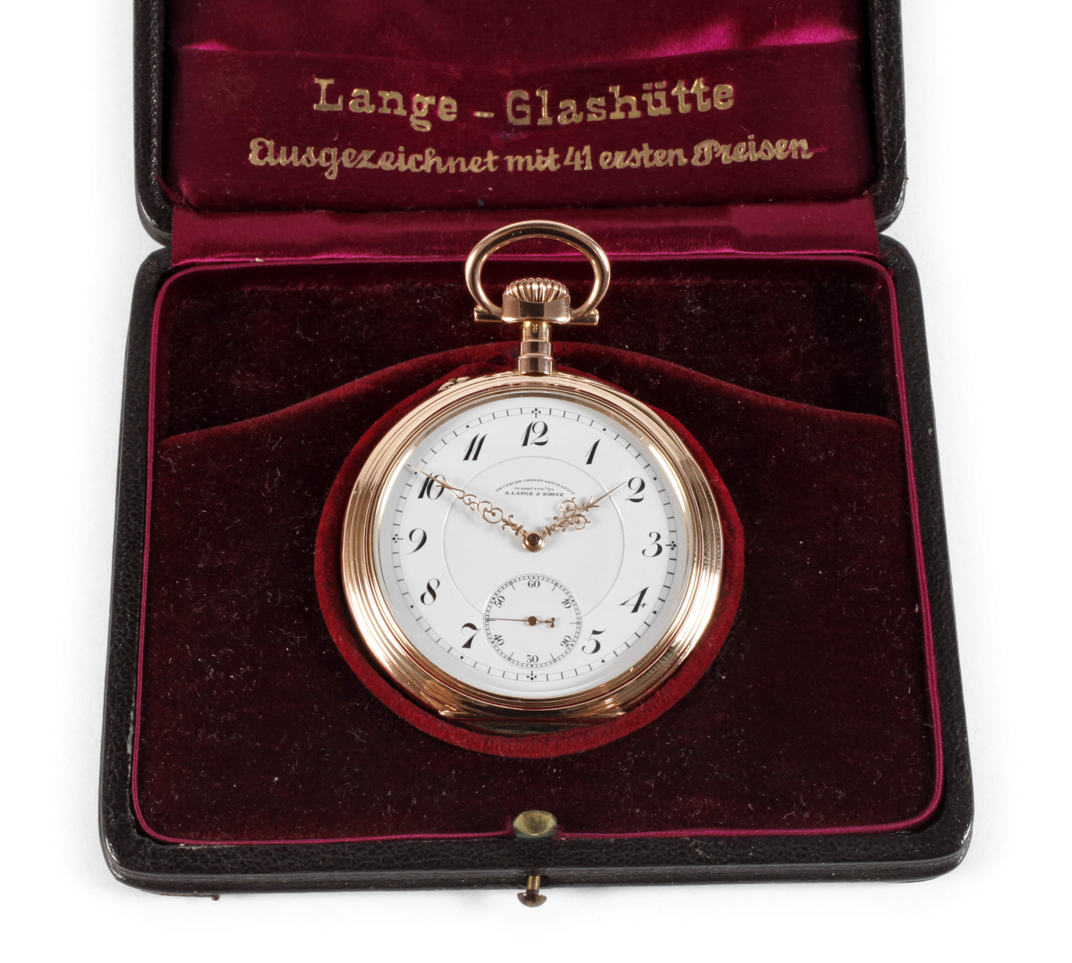 Taschenuhr A. Lange & Söhne Glashütte