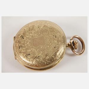 Damentaschenuhr Gold