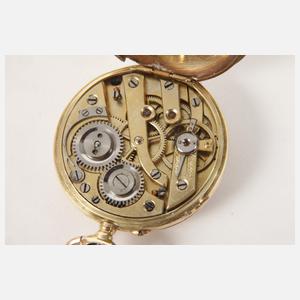 Damentaschenuhr Gold