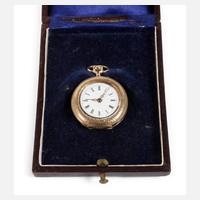 Damentaschenuhr Gold111