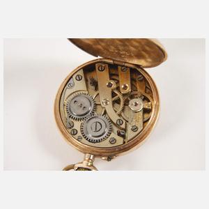 Damenhängeuhr Gold