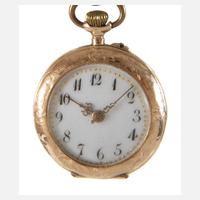 Damenhängeuhr Gold111