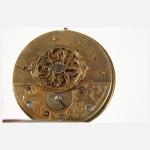 Sammlung von sechs Spindeltaschenuhren